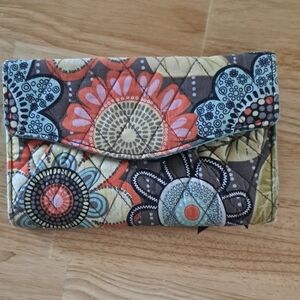 Vera Bradley Floral Quilted Women's Clutch